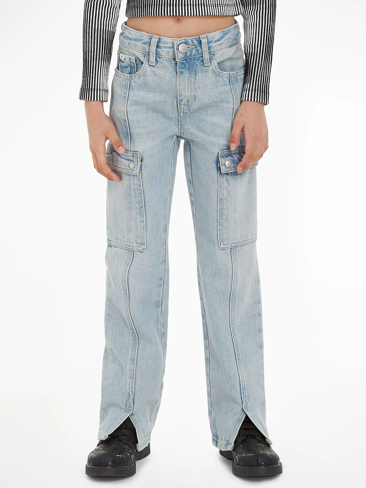 CALVIN KLEIN JEANS | Mädchen Cargohose | 